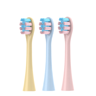teetips适配飞科FLYCO儿童电动牙刷头FT7110/TH03软毛孩子替换头