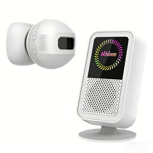 欢迎光临门铃店铺进门来人感应提醒器语音分体式商铺口迎宾器充电