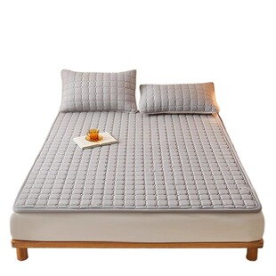 新款A类大豆原棉床垫软垫薄款防滑垫家用褥子床褥垫被铺单人护垫