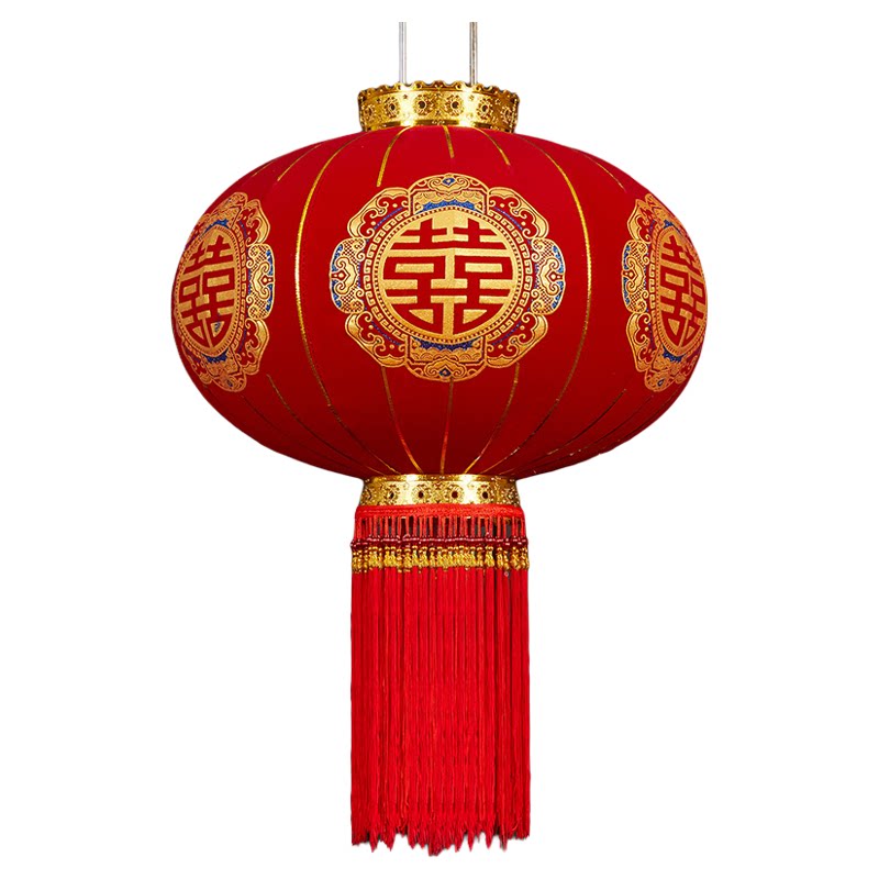2026新款结婚灯笼喜字大红喜灯笼
