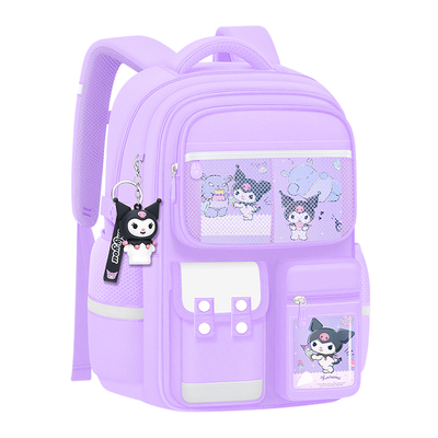 小学生女孩减负护脊轻便书包