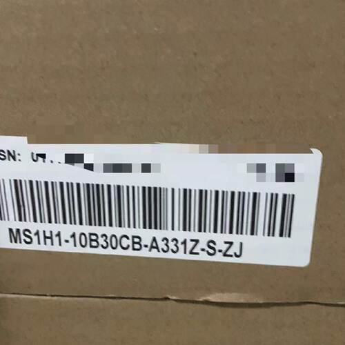 议价汇川100W电机MS1H1-10B30CB-A331Z-S， 全新原装正品
