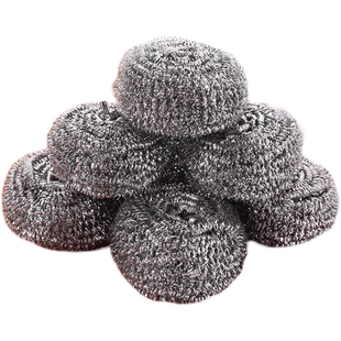 不锈钢家用洗碗刷锅刷去污渍强清洁不生锈不掉丝不伤手钢丝球