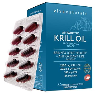 viva南极磷虾油60粒高浓度磷脂