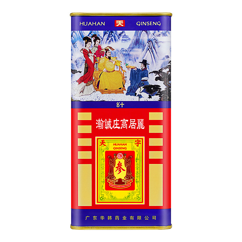 华韩骏龙红参整支六年根