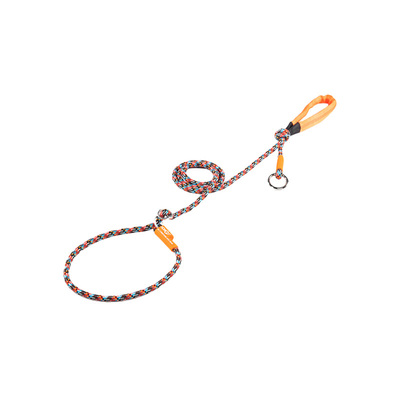 howgo狗绳防爆冲一体式全P链遛狗牵引绳防挣脱狗链子大中小型犬