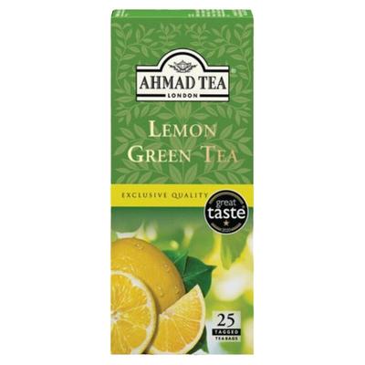 英国亚曼柠檬绿茶进口袋泡茶