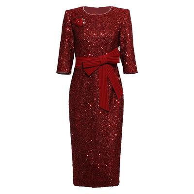 创意狐2025新款高级感法式晚礼服