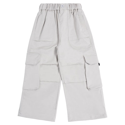 IDS童装梭织工装阔腿长裤