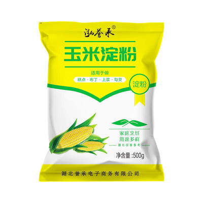 玉米淀粉食用勾芡做泥烘焙雪媚娘生粉家用玉米粉蛋糕用粟粉嫩肉粉