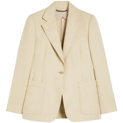 【甄选惠享】Weekend MaxMara 女装棉麻西装外套5041035206