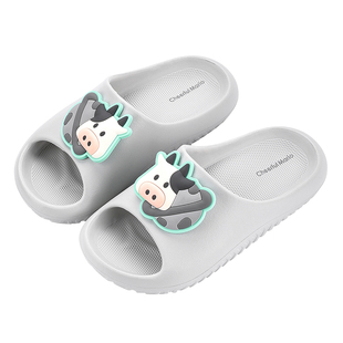 幸福玛丽男童拖鞋夏季2026新款可爱室内eva儿童凉拖男孩浴室洗澡