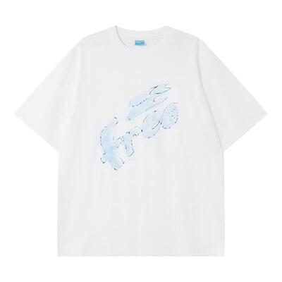 CryingCenter 凉感Free自由笔迹涂鸦短袖 哭喊中心