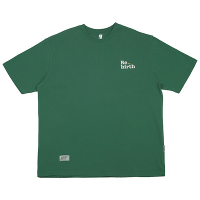 REBIRTH短袖美式青年印花T恤