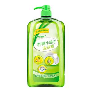 天天特价柠檬小苏打洗洁精厨房洗涤剂家用瓶装洗洁剂食品级果蔬净