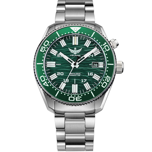 新款进口芯男士氚气夜光手表防水精准混动机械表人动能男表V1038