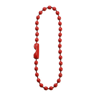 手工diy配件喷漆珠链贝壳链波珠链彩色混色玩具偶挂链吊牌链挂件