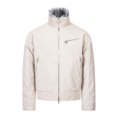 CATSSTAC 幽灵水洗座山雕 复古质感 内里拼毛 加厚保暖 挺阔有型