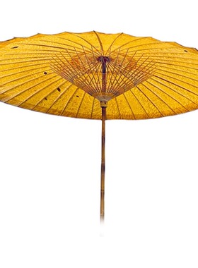 围炉煮茶庭院大油纸伞防雨防晒