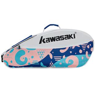 川崎羽毛球包单肩时尚潮流男女款3只装大容量便携手提运动包女