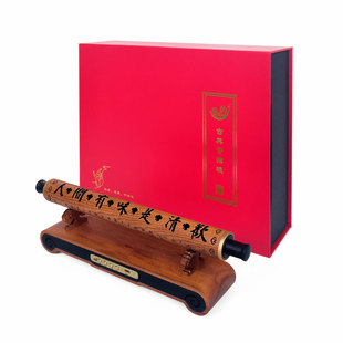 中式香道红木古典音乐线香香插蓝牙音箱复古实木室内檀香香炉礼品