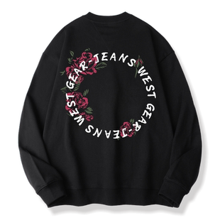 真维斯盖尔大码品牌无性别男女装潮牌字母情侣装卫衣宽松纯棉上衣