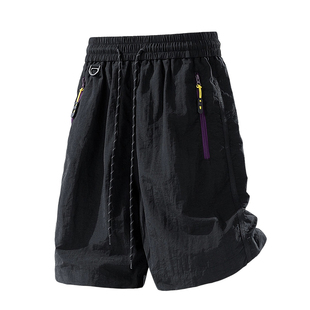 WASSUP TPA冰丝运动短裤男士夏季新款休闲裤子速干冰感五分裤潮流