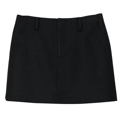 静奢B入澳洲高支细羊毛经典半裙