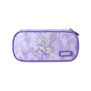 uek优壳小学生笔袋文具袋男女孩初中高中笔袋分层大容量中学生笔盒儿童文具盒简约铅笔盒多功能收纳学习用品