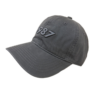 韩国新品简约刺绣1987棒球帽男休闲街头遮阳宽檐显脸小鸭舌帽女潮