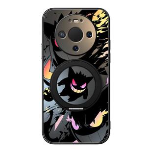 适用华为mate80pro手机壳女款mate70/mate60pro+磁吸支架新款mate50全包mt40防摔2026新年mate30卡通耿鬼哑光