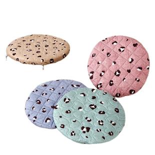 家用圆凳子套罩圆形坐垫加厚布艺餐椅座套四季通用防滑椅子保护套