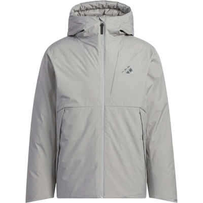 adidas阿迪达斯男子户外运动训练保暖连帽羽绒服外套KQ5503