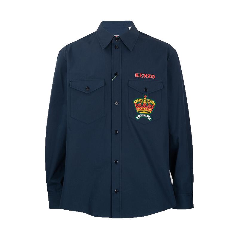KENZO/高田贤三休闲全棉长袖衬衫