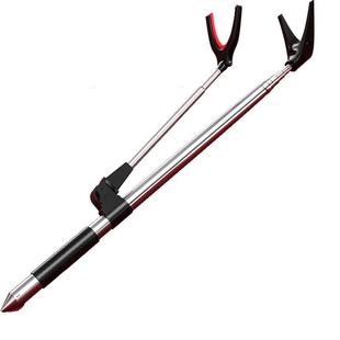 朝宇不锈钢炮台鱼杆钓鱼竿支架鱼竿架架杆地插垂钓渔具鱼具用品