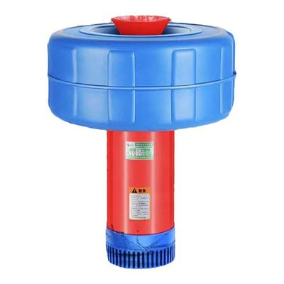 全自动鱼塘增氧机220V鱼虾蟹养殖浮泵池塘水产养殖抽水浮式增氧机