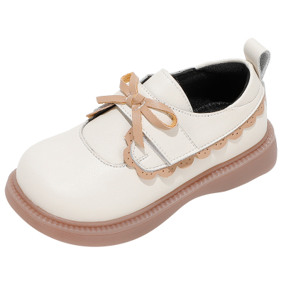 儿童秋季洋气真皮公主鞋