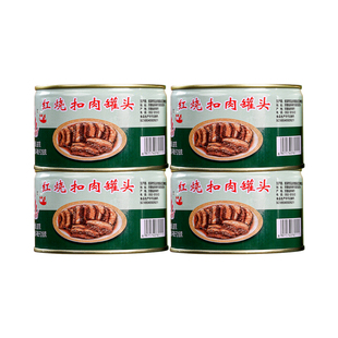 淮河红烧扣肉罐头397g蚌埠肉联厂红烧扣肉预制菜熟食应急储备食品