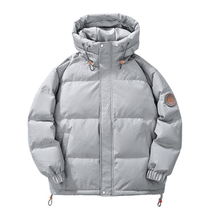 雪中飞冬新款活力潮牌韩版港风情侣中性短款羽绒服外套