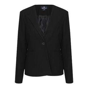 Aquascutum/雅格狮丹春秋新款女外套修身正装常规西装Q3817EL081