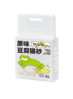 MOKE莫可纯豆腐猫砂除臭瞬吸