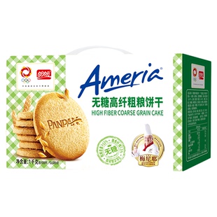 盼盼黑芝麻粗粮饼干梅尼耶高纤饼干早餐杂粮健康代餐饱腹零食礼盒