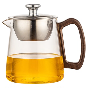 玻璃加厚带盖公道杯茶漏一体大号公杯耐热小青柑冲茶器茶具分茶器