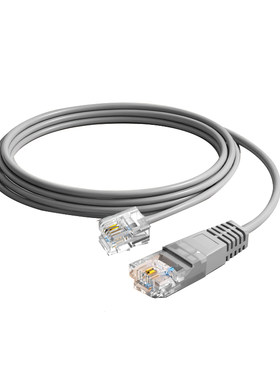 RJ45-RJ11电话跳线 网络配线架与电话配线架连接线大对数语音跳线
