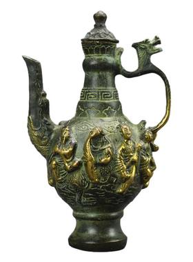 明清八仙过海影视纯铜装饰古玩