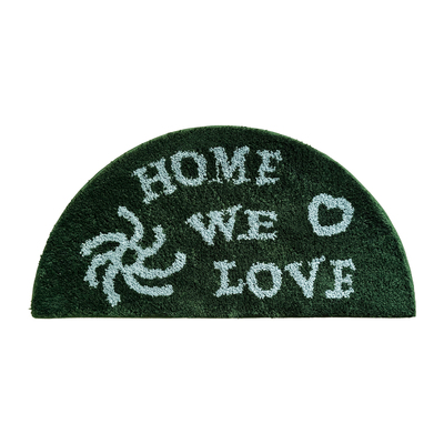 ins风 绿意之家系列 浴室防滑防滑垫床边毯 绿色系I人专属床边毯