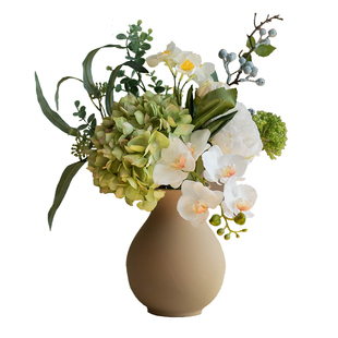 南十字星 轻奢高端仿真花摆件客厅花束假花摆设蝴蝶兰餐桌仿生花