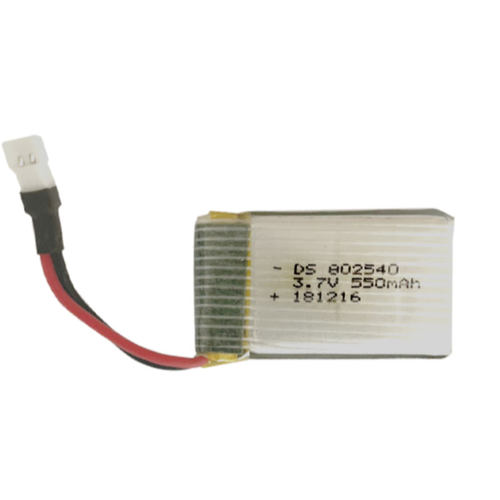 3.7V500毫安无人机玩具锂电池儿童遥控四轴飞行器搭配送充电线
