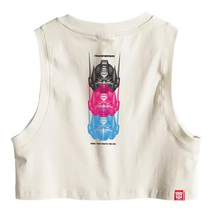 Monster Guardians X Transformers变形金刚正版联名运动无袖背心
