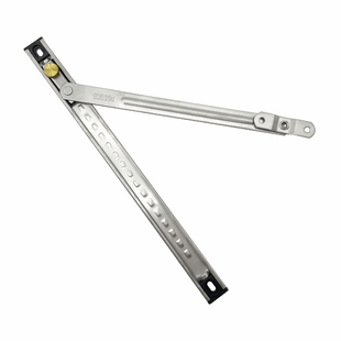 不锈钢风撑二连杆塑钢窗风撑限位器平开窗户门窗风撑撑杆窗撑支架